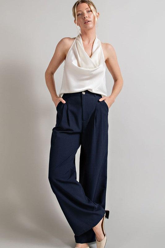 Straight Leg Pants - Leur Beau Monde Boutique