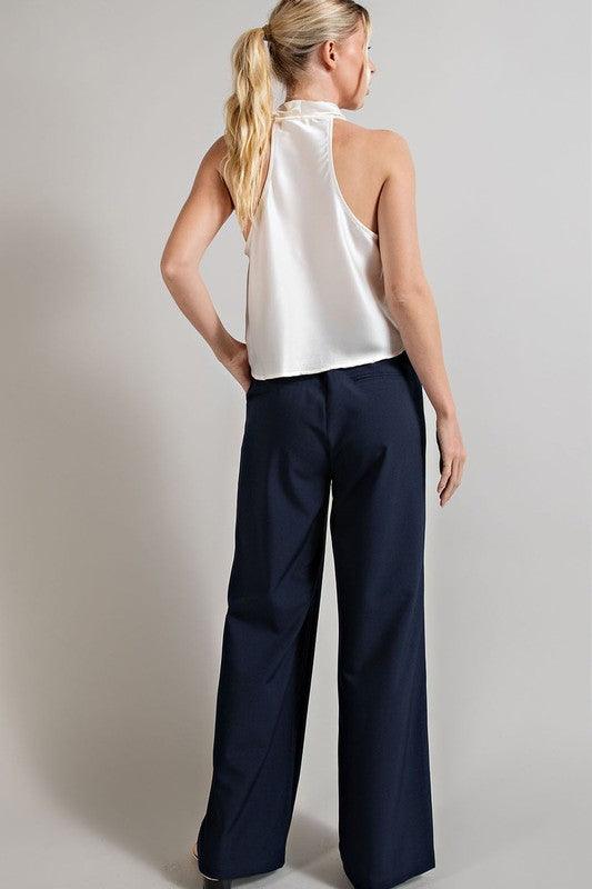 Straight Leg Pants - Leur Beau Monde Boutique