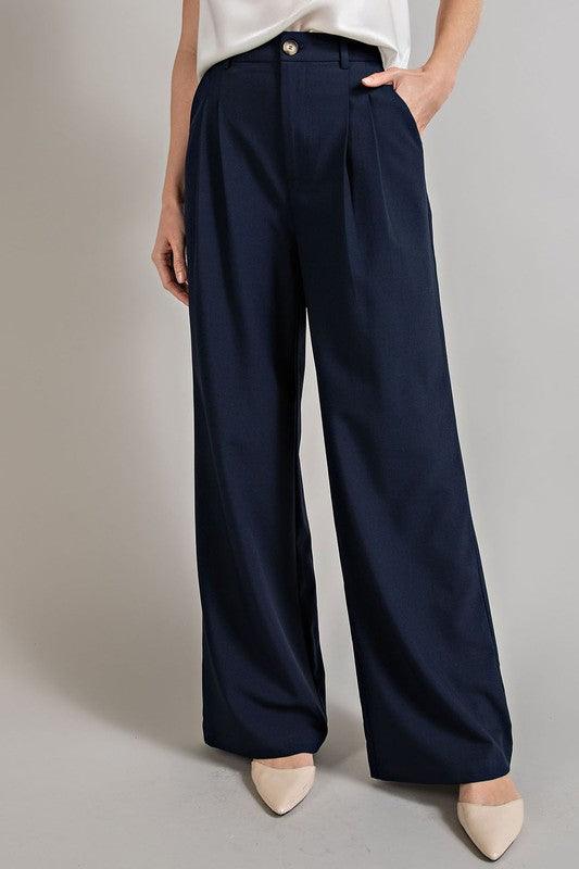 Straight Leg Pants - Leur Beau Monde Boutique