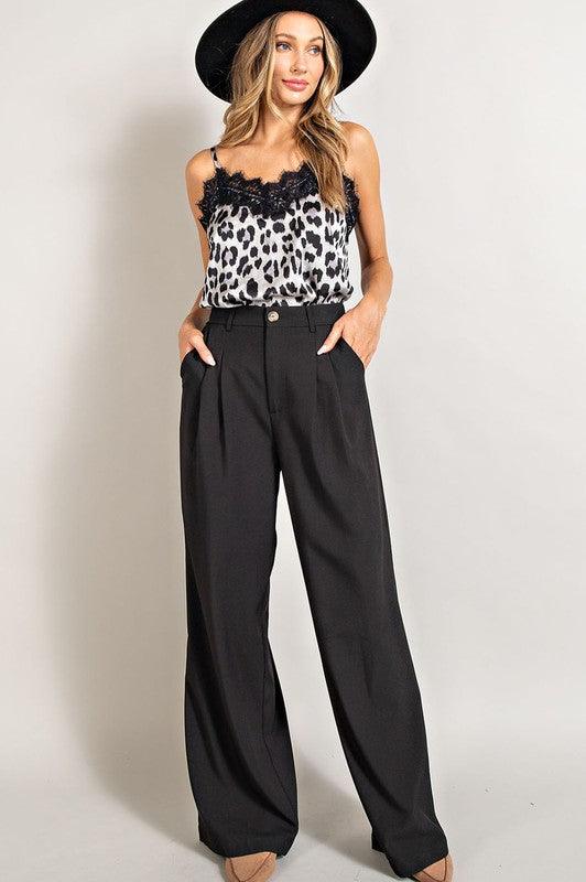 Straight Leg Pants - Leur Beau Monde Boutique