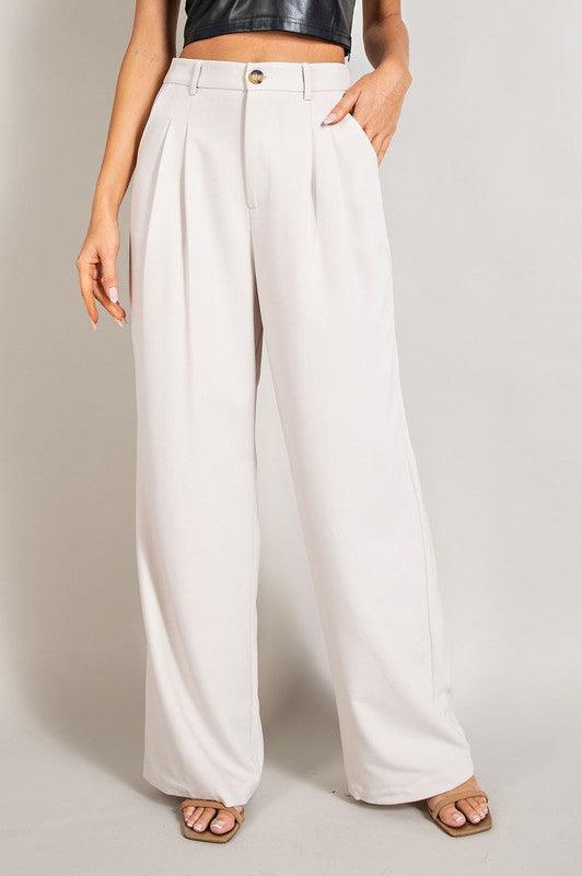 Straight Leg Pants - Leur Beau Monde Boutique