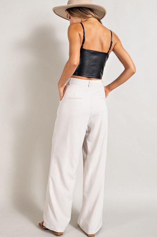 Straight Leg Pants - Leur Beau Monde Boutique