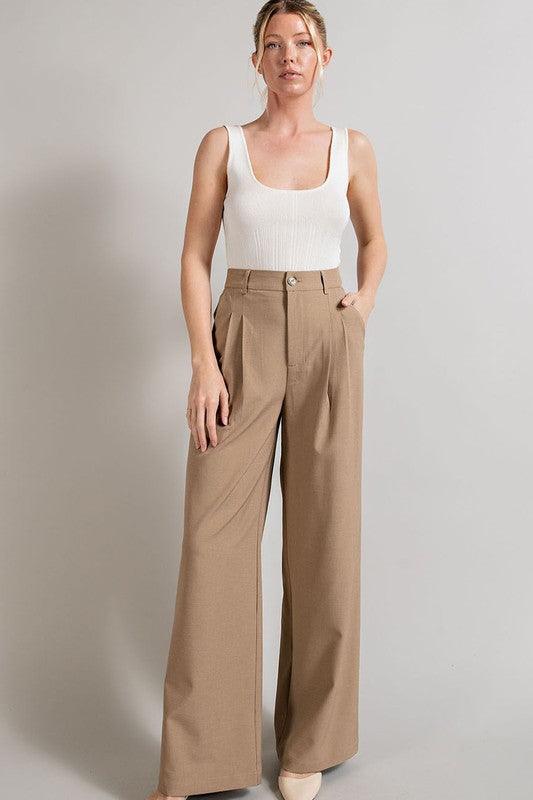 Straight Leg Pants - Leur Beau Monde Boutique