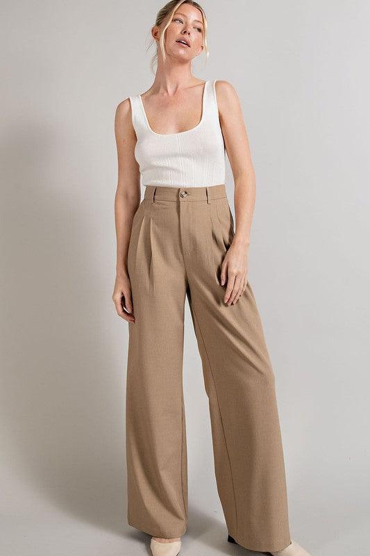 Straight Leg Pants - Leur Beau Monde Boutique