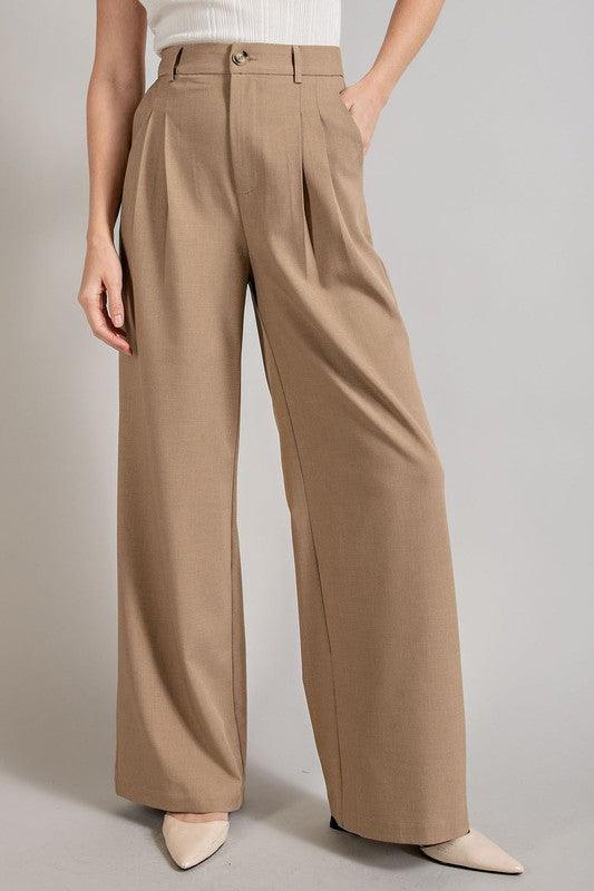 Straight Leg Pants - Leur Beau Monde Boutique