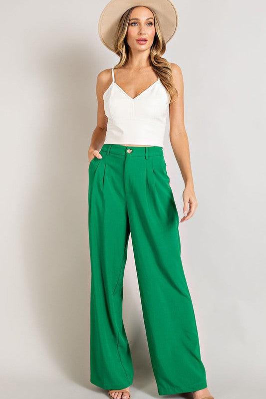 Straight Leg Pants - Leur Beau Monde Boutique