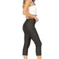 Stretchy, pull up, capri jeggings - Leur Beau Monde Boutique