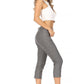 Stretchy, pull up, capri jeggings - Leur Beau Monde Boutique