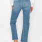 TUMMY CONTROL HIGH RISE STRAIGHT JEANS - Leur Beau Monde Boutique