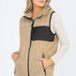 UNISEX WOMENS SHERPA FLEECE VEST TOP JACKET - Leur Beau Monde Boutique