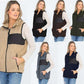 UNISEX WOMENS SHERPA FLEECE VEST TOP JACKET - Leur Beau Monde Boutique