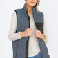 UNISEX WOMENS SHERPA FLEECE VEST TOP JACKET - Leur Beau Monde Boutique