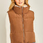 Woven Solid Reversible Vest - Leur Beau Monde Boutique