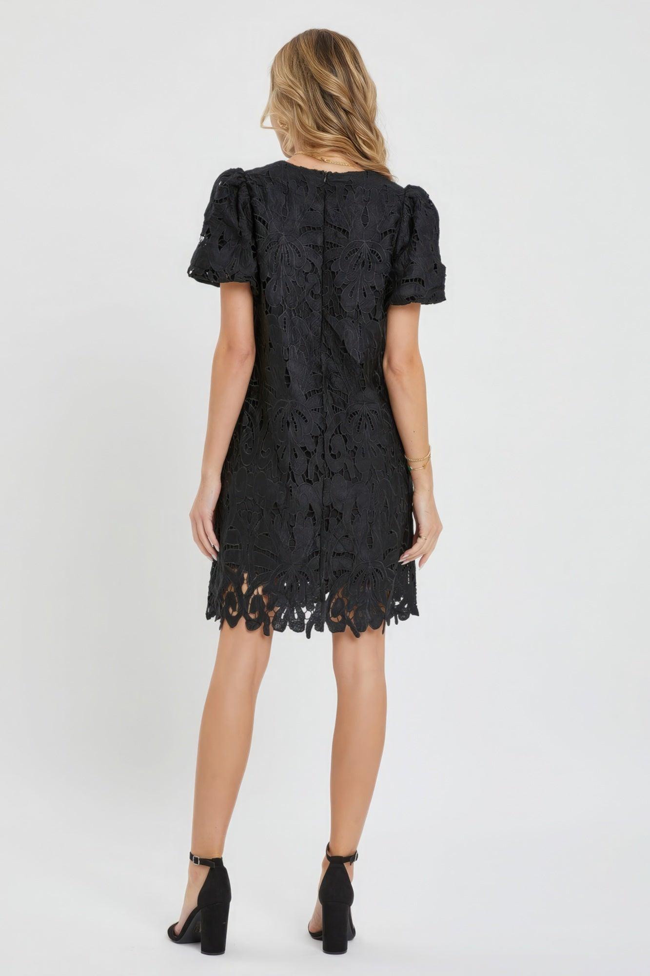 Crochet Lace Dress - Leur Beau Monde Boutique