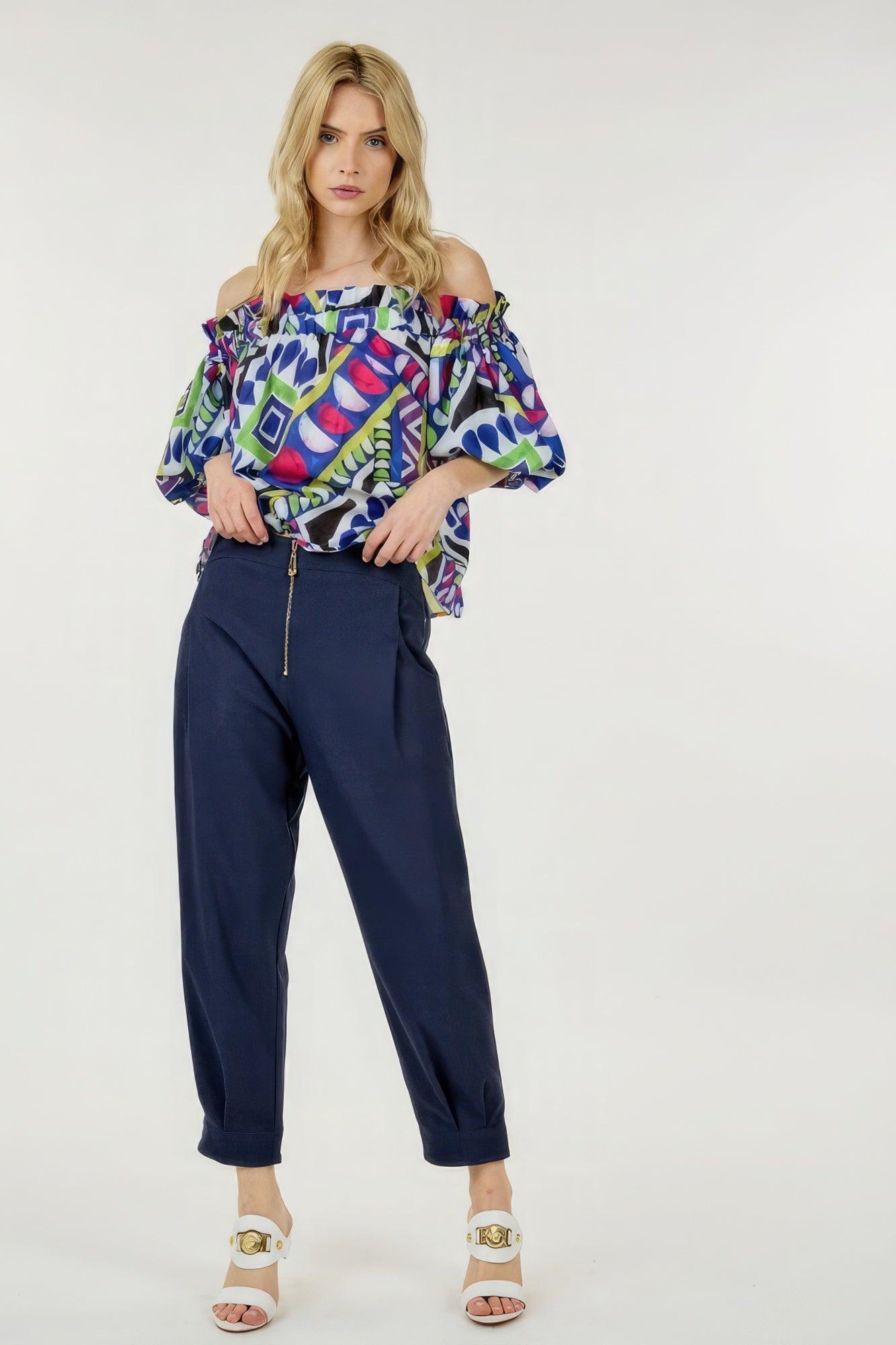 High Waist Zipper Front Skinny Pants - Leur Beau Monde Boutique