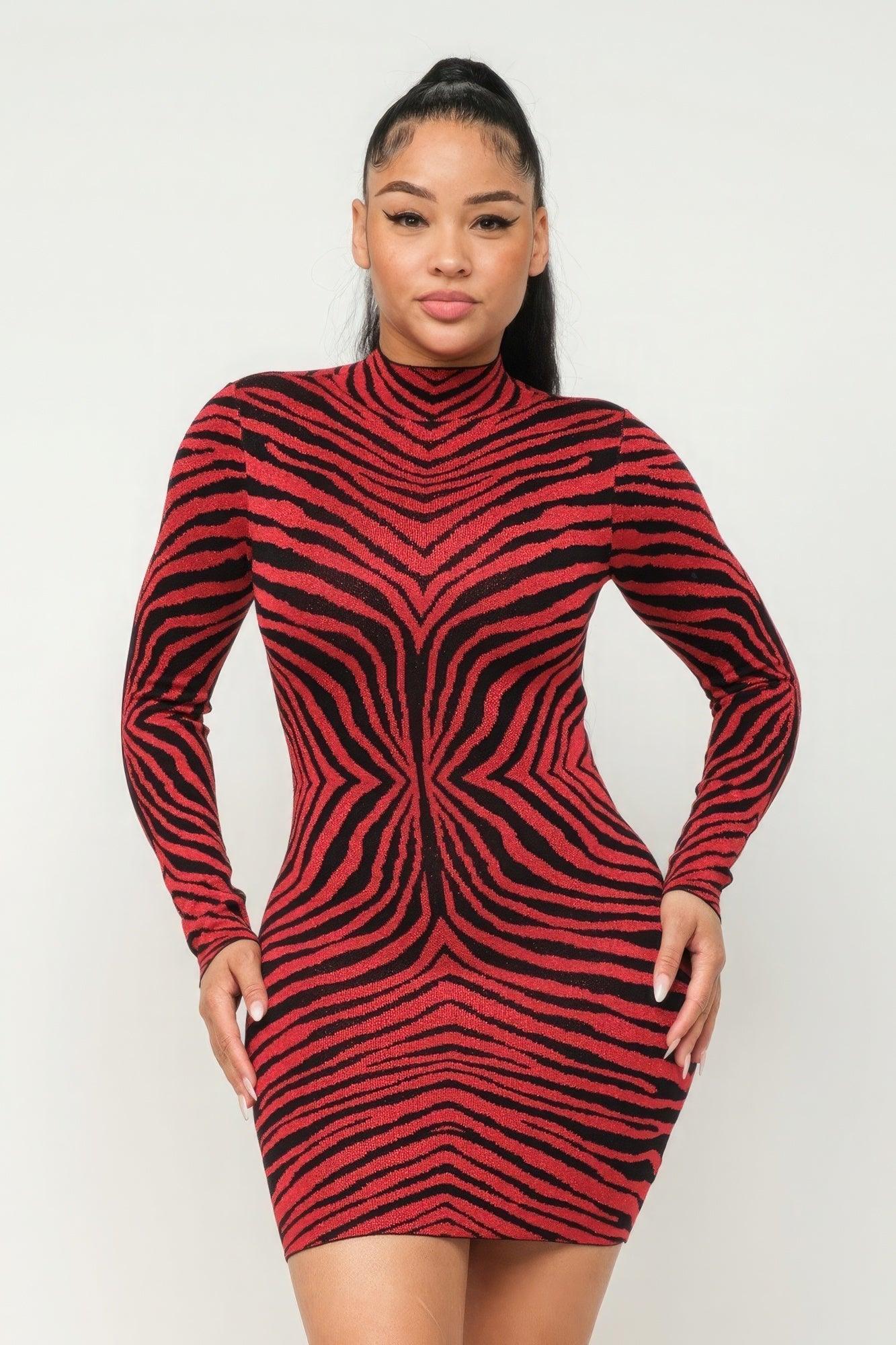 Aminal Jacquard Midi Dress W/ Lurex - Leur Beau Monde Boutique