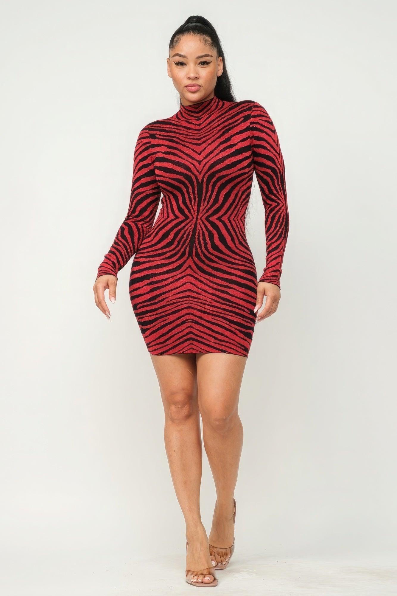 Aminal Jacquard Midi Dress W/ Lurex - Leur Beau Monde Boutique