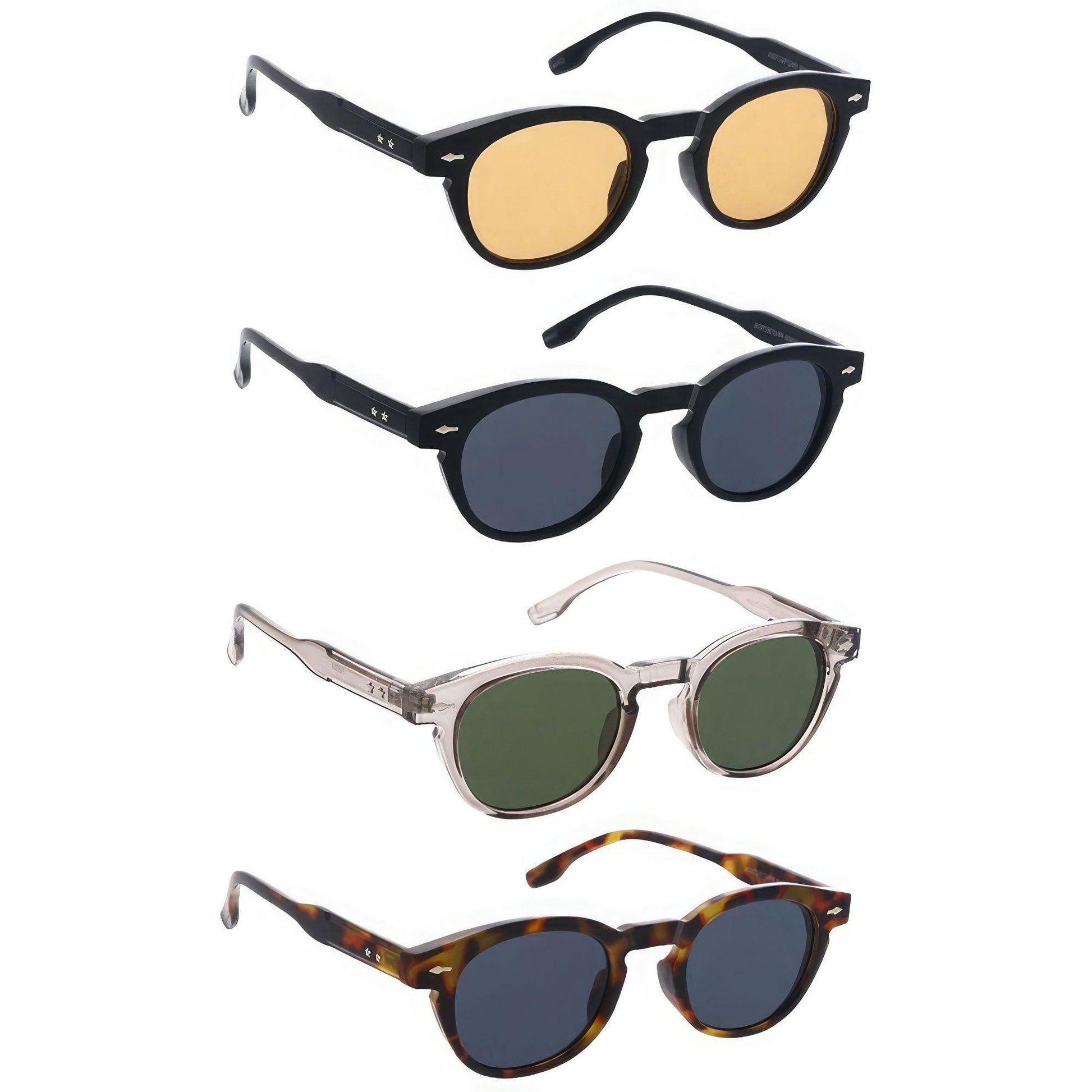 Round Hipster Sunglasses - Leur Beau Monde Boutique