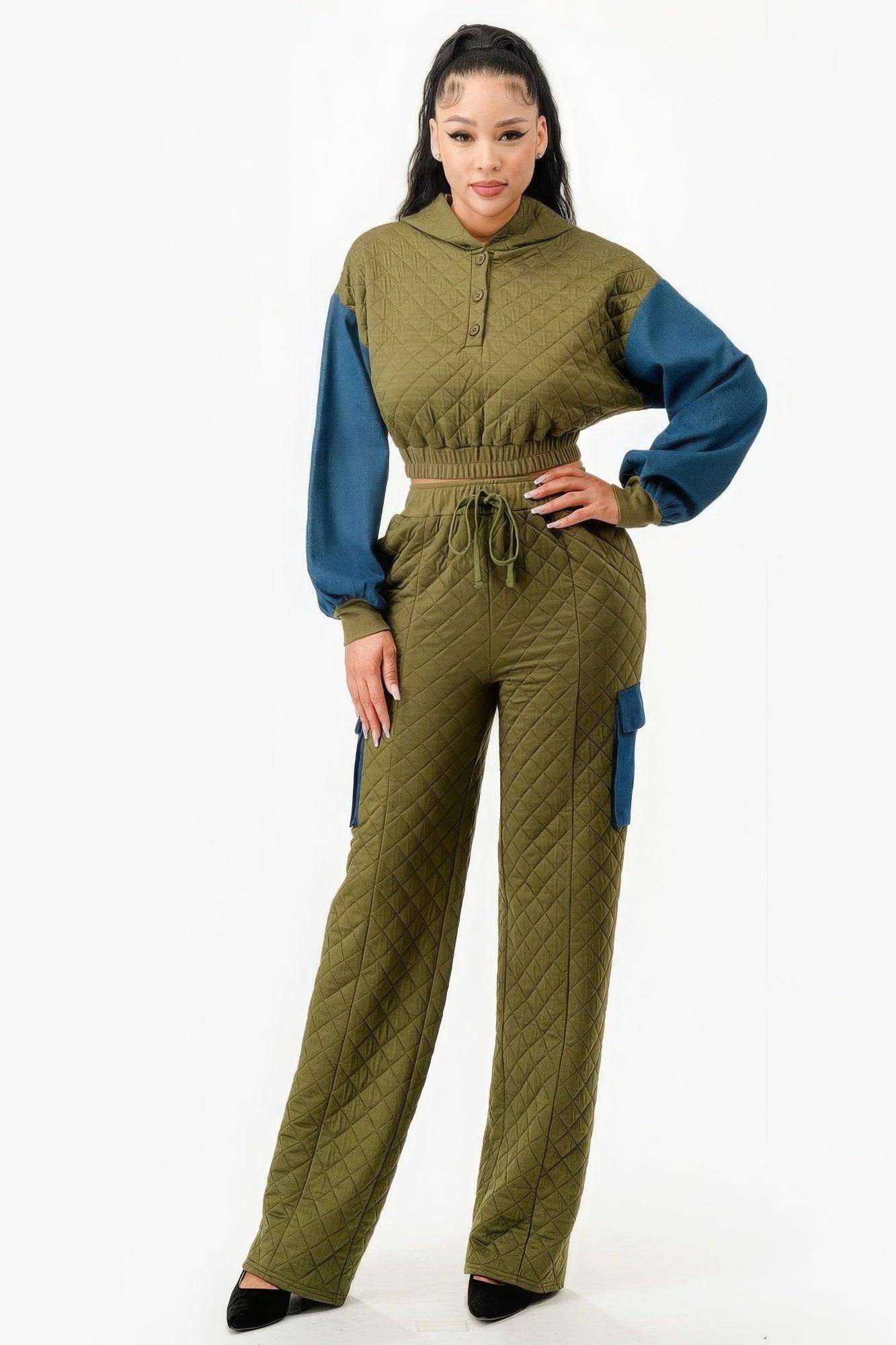 Two Piece Set Pants & Jacket - Leur Beau Monde Boutique